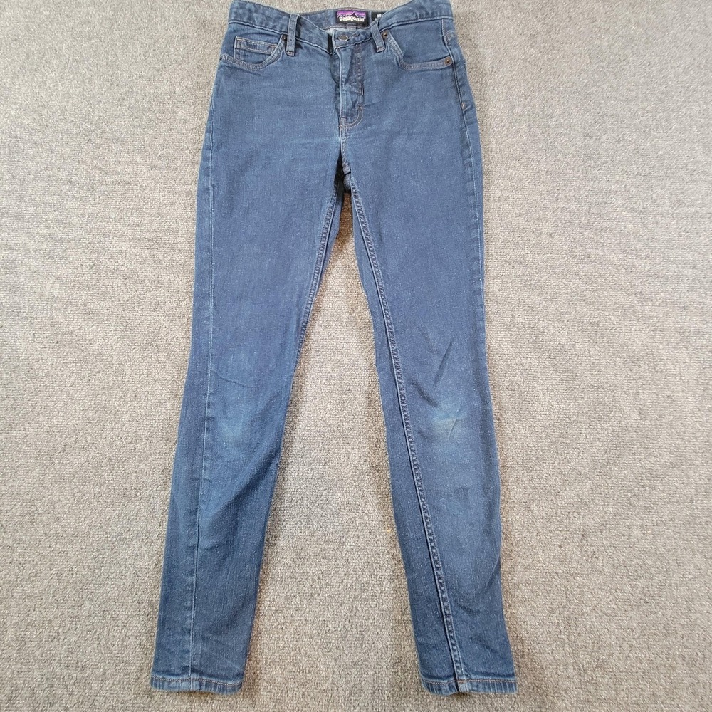 Patagonia Women's Blue Slim Straight Jeans